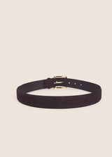 Dark Slate Gray The Suede Heritage Belt Belt