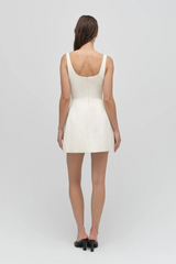 Light Gray The Morgan Dress Mini Dress