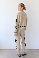 Light Gray Harvest Zip Sweater Jacket Jacket