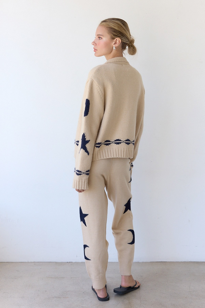 Light Gray Harvest Zip Sweater Jacket Jacket