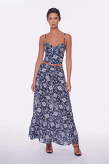 Lavender Blush Riley Maxi Skirt  in Concha Cay Maxi Skirt