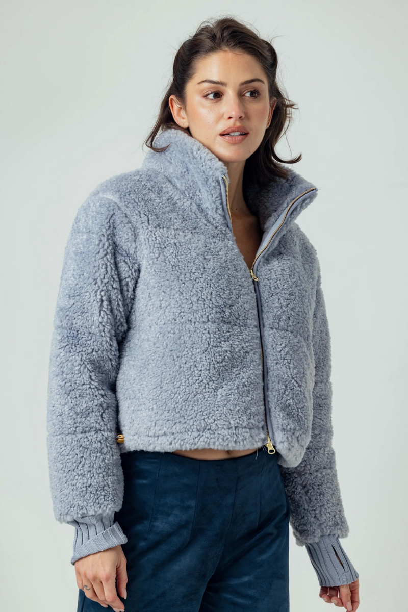 Light Gray Bobbi Jacket Coats & Jackets