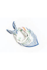 White Smoke I Love Charleston Scarf | Charleston Icons Print Scarf