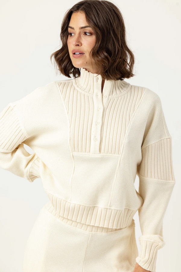 Beige Senette Pullover Sweater