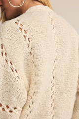 Wheat Sundance Sweater Jacket Jacket
