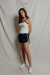 Dark Gray Leo Pureform Sporty Short Short