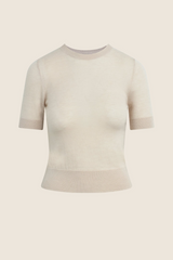Antique White The Good Sport Top Sweater