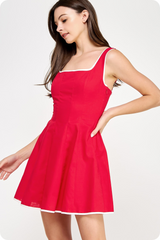 Lavender Leroy Linen Mini Dress Mini dress