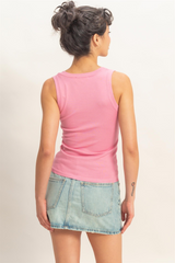 Seashell Avalon Scoop Neck Top Tank Top
