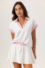 Lavender Graye Skirt Mini Skirt