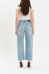 Dark Gray Westward Barrel Leg | Pulse Jeans