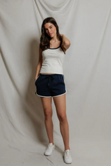 Gray Leo Pureform Sporty Short Short