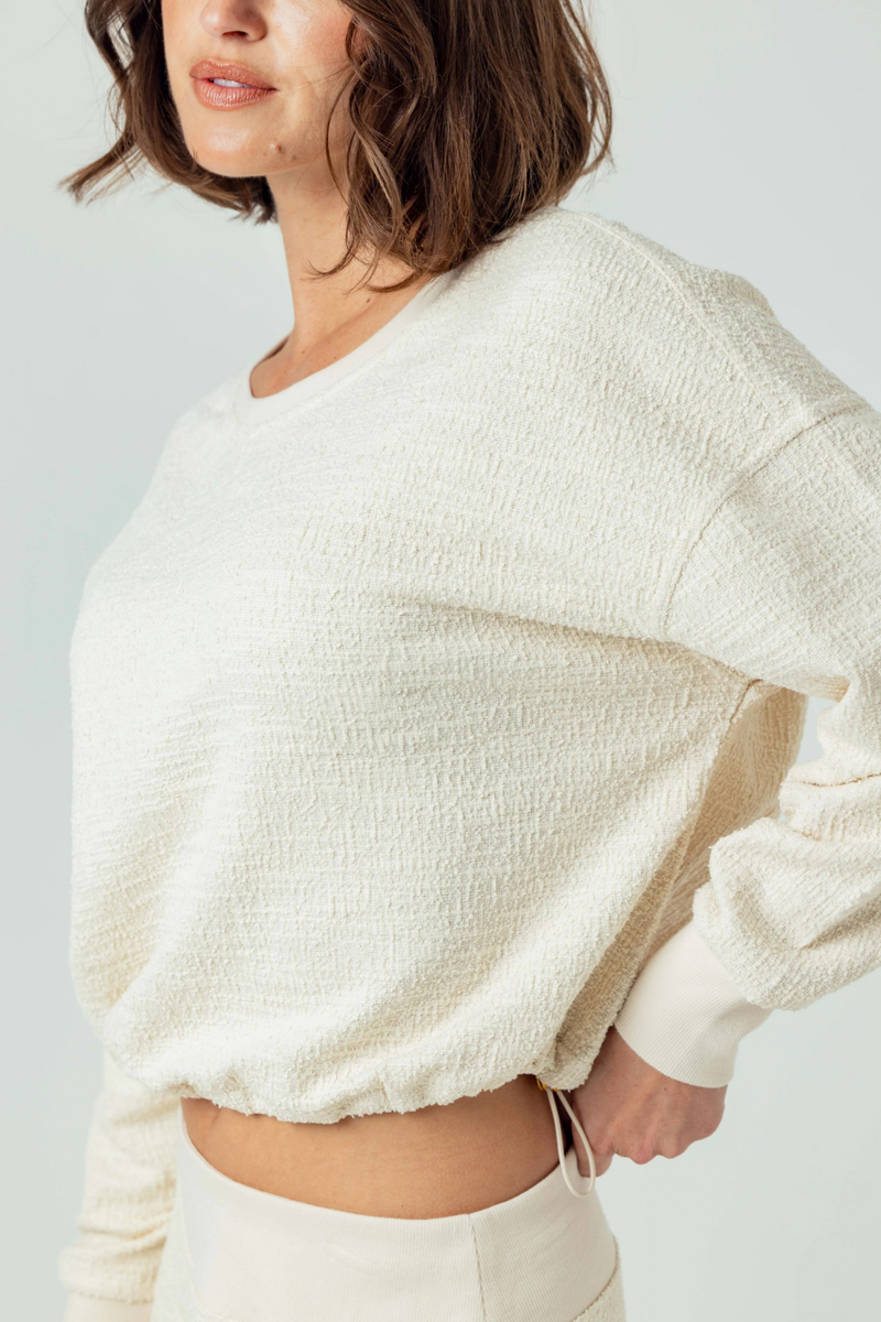 Light Gray Miri Top Top