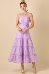 Tan Tied & True Maxi Dress Maxi Dress