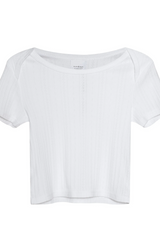 Lavender Pointelle Baby Brother Tee Top