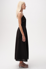 Black Briellyn Dress Maxi Dress
