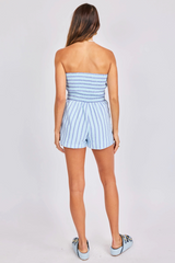 Light Gray Cape Cod Romper Romper