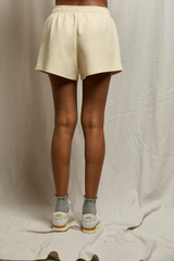 Dark Gray Mikayla Travel Stripe Short Short