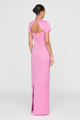 Light Pink Kyne | Column Gown Formal Gown