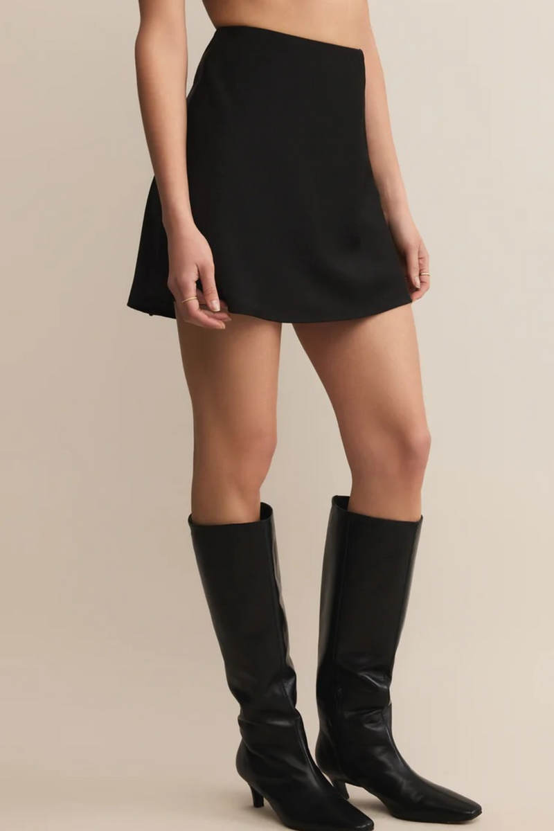 Gray Chablis Mini Skirt Mini Skirt