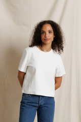 Light Gray Atlas Heavy Jersey Crewneck Tee Tee