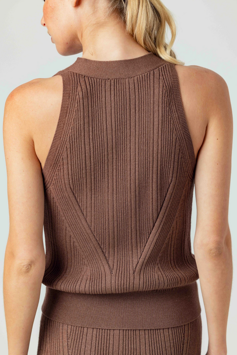 Dim Gray Ziva Vest Vest