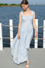 Dark Gray The Pretty Dress Maxi Dress
