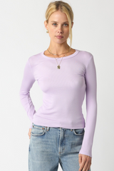 Lavender Alice Long Sleeve Top Top
