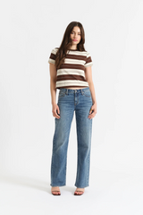 White Smoke Keeper Low Rise Straight | Heartbeat Jeans