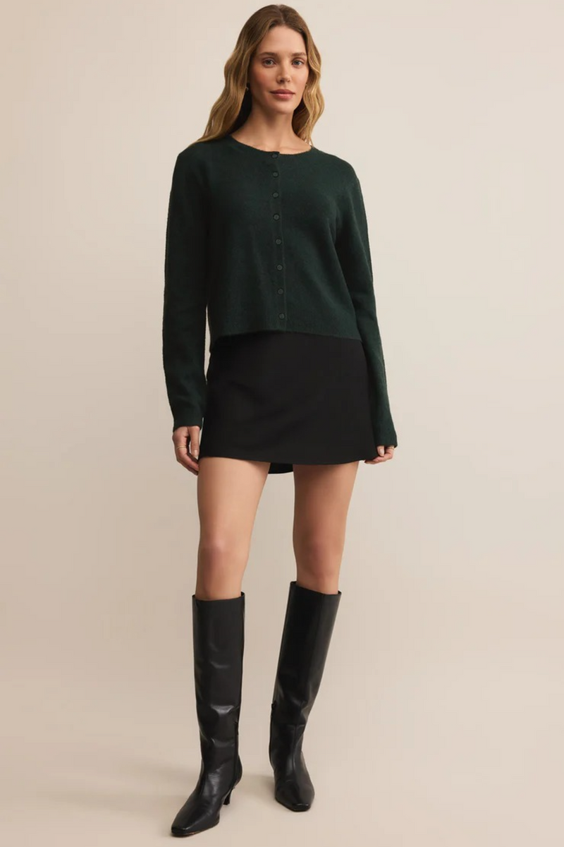 Light Gray Chablis Mini Skirt Mini Skirt