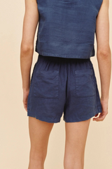 Wheat Double Pleat Short Short