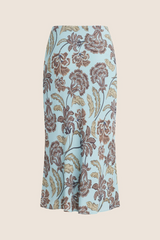 The Jojo Skirt in Sky Paisley Floral