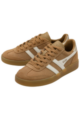 White Smoke Viper Sneaker | Light Caramel/Off White/ Gold/Gum Sneaker