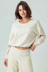 Light Gray Miri Top Top