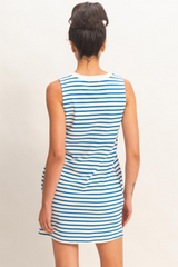 Seashell Carson Striped Mini Dress Mini Dress