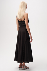Black Briellyn Dress Maxi Dress