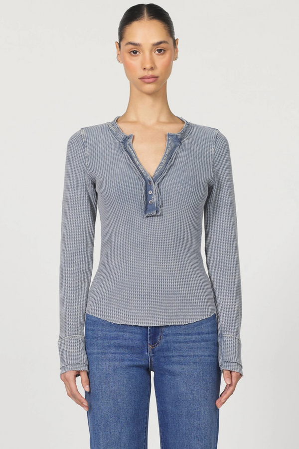 Light Gray Luna Top Top
