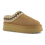 Dim Gray Platform Clog Mou | Savana Clogs