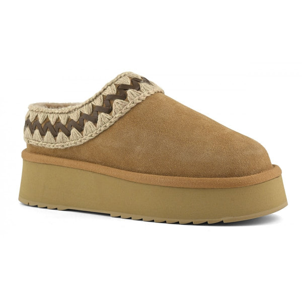 Dim Gray Platform Clog Mou | Savana Clogs