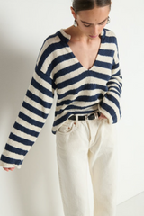 Lavender Renata Popover Sweater