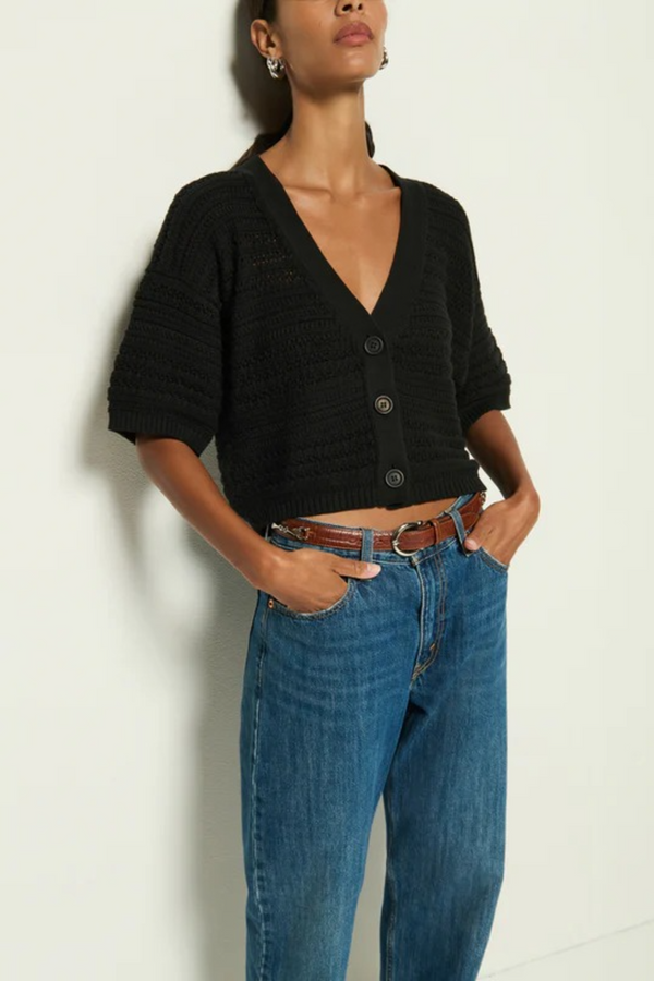 Light Gray Tabby Cardigan Cardigan