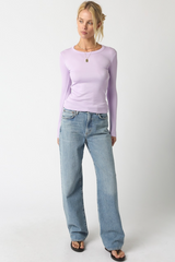 Lavender Alice Long Sleeve Top Top