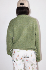 Lavender Off Duty Two Toned Pullover Sweater