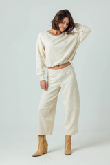 Light Gray Audelia Pants Pant