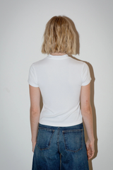 Gray Sunny Crewneck Tee Tee
