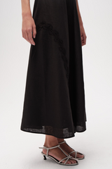 Black Briellyn Dress Maxi Dress
