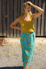 Dark Gray Iris Crochet Top Top