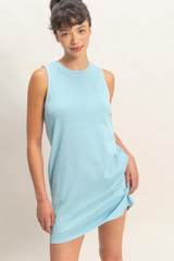 Misty Rose Camden Sleeveless Mini Dress Mini Dress