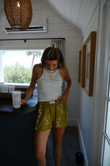 Dark Slate Gray Martini Shorts Short