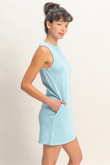 Seashell Camden Sleeveless Mini Dress Mini Dress